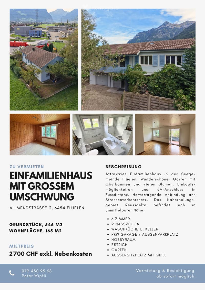 Einfamilienhaus mit grossem Umschwung (1)