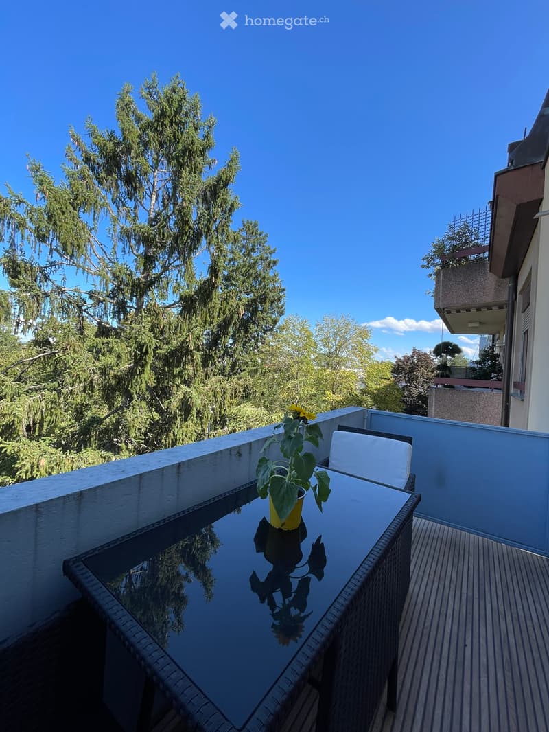 Hochwertig möblierte 1-Zimmer-Wohnung mit Balkon (2)