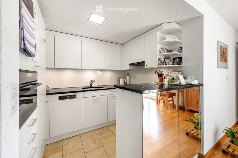 Sonnige 3.5 Zimmer-Terrassenwohnung mit Aaresicht (4)