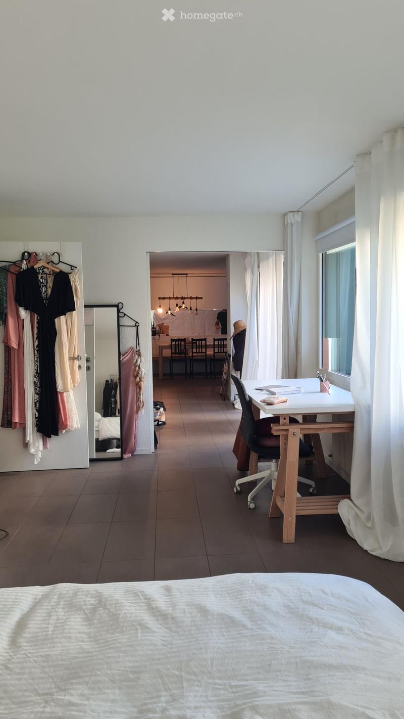 Möblierte 2.5 Zi-Parterre Wohnung mit Garten zentrale Lage (4)
