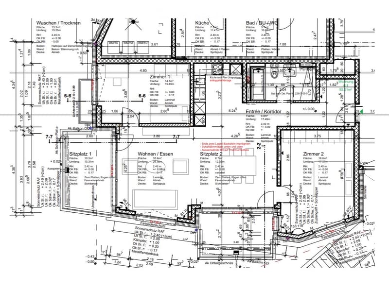 Moderne 3.5-Zimmer-Neubauwohnung mit 2 Balkonen in Luzern (5)