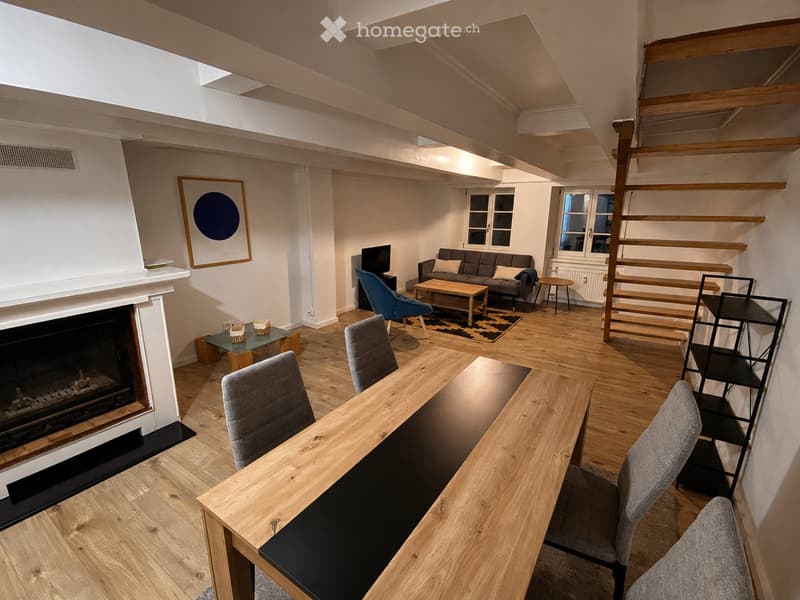 Location Appartement triplex/2800 Delémont/Meublé ou non (2)