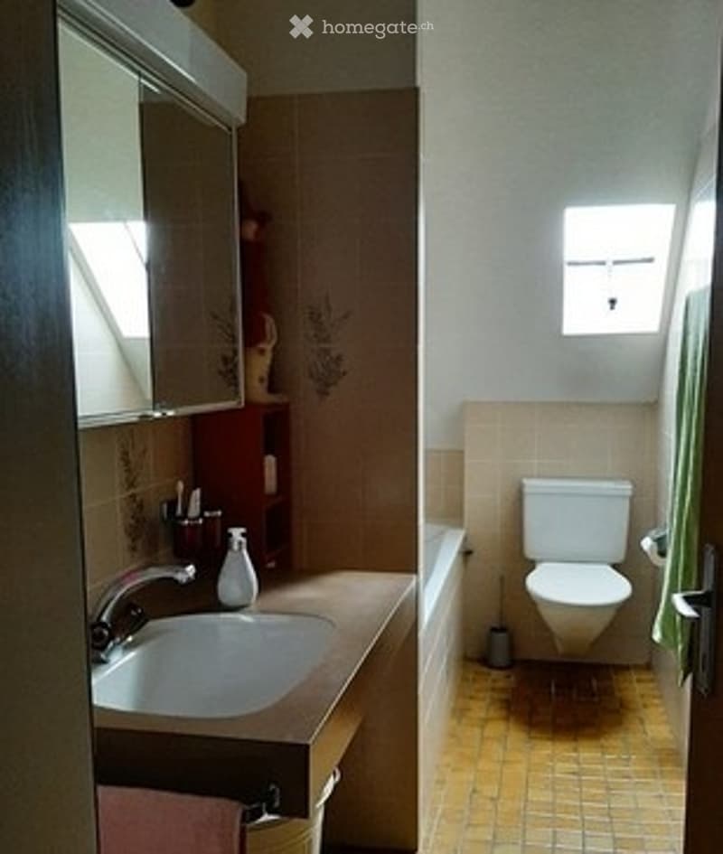 Grosse, ruhige 4,5-Zimmer Maisonettewohnung ab Oktober (4)
