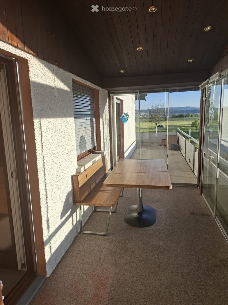 4.5 Zimmer Gartenwohnung mit Wintergarten, Balkon und Garage (5)