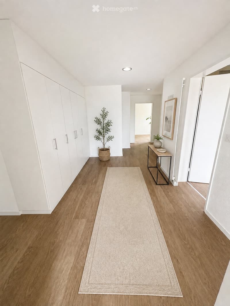Charmante 4.5 Zimmerwohnung im Grünen mit Aussicht (4)