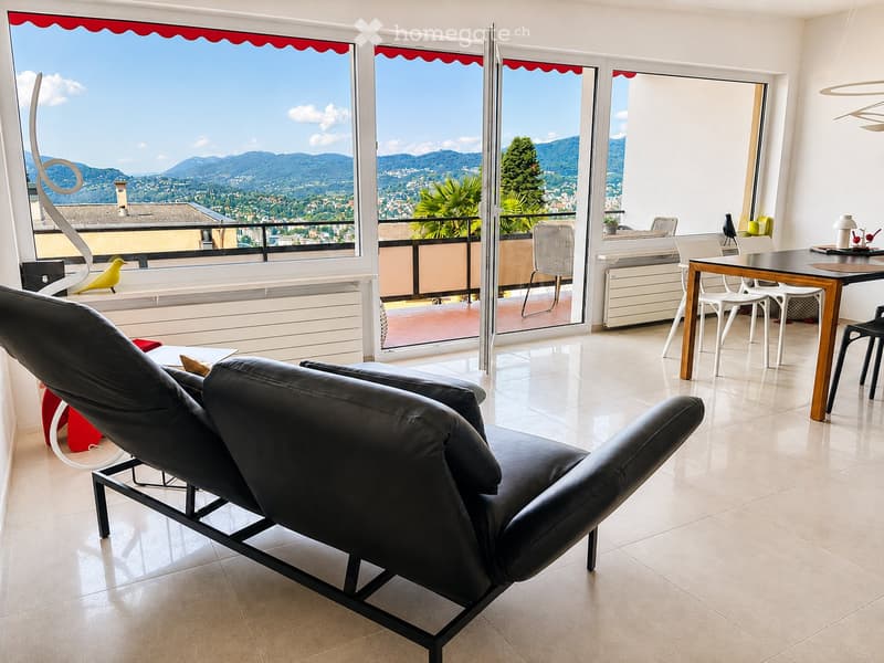 2.5 Zimmer Wohnung - un paradiso a Lugano (1)