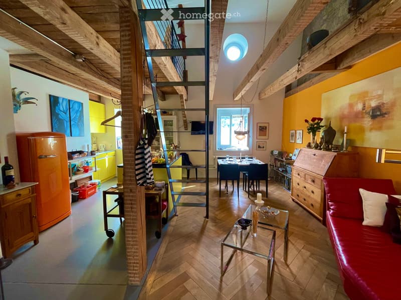 Einzigartige 3,5-Zimmer-Duplexwohnung mit Dachterrasse (2)