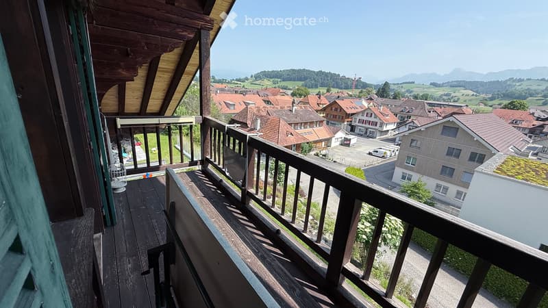 Charmante 3-Zimmer-Wohnung mit Balkon und Aussicht (1)
