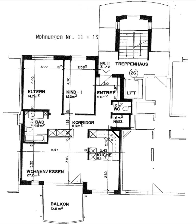 Sanierte 3.5-Zimmer-Wohnung - 4 Min. zum Bus 10 (4)