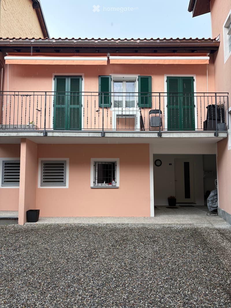Affittasi luminosa casa indipendente di 4 locali Losone (1)