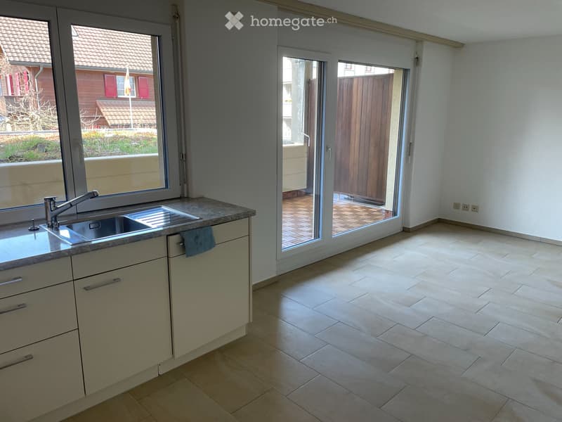 1 Zimmer Wohnung mit grossem Balkon in Niederscherli (4)