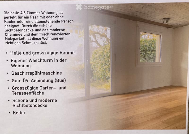 Seltene Gelegenheit- Wunderschöne Wohnung in Hombrechtikon (2)