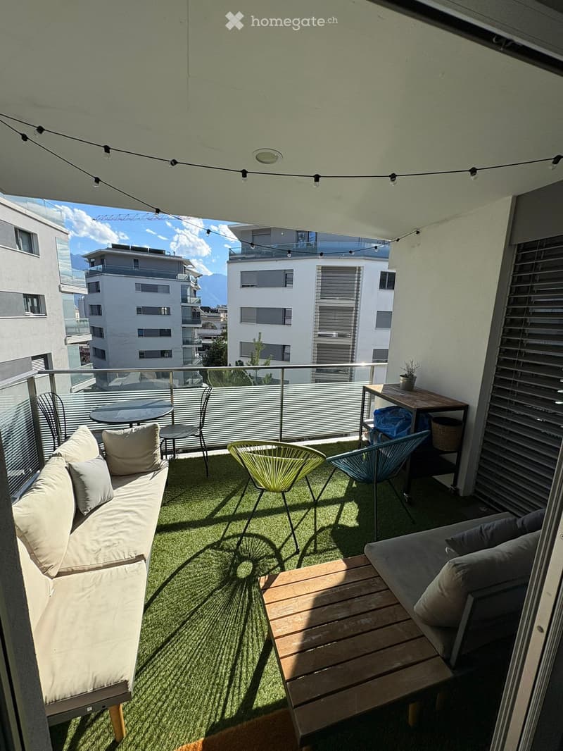 Sous-location temporaire, 3,5 pièces, Vevey (1)
