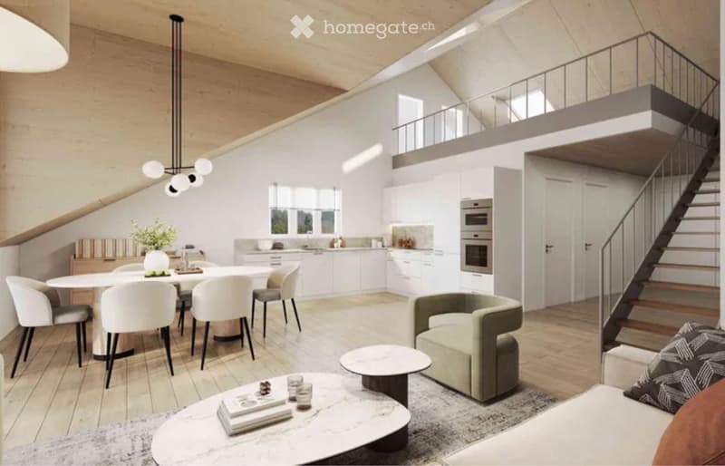 4.5 Dachzimmerwohnung Fischingen TG (1)