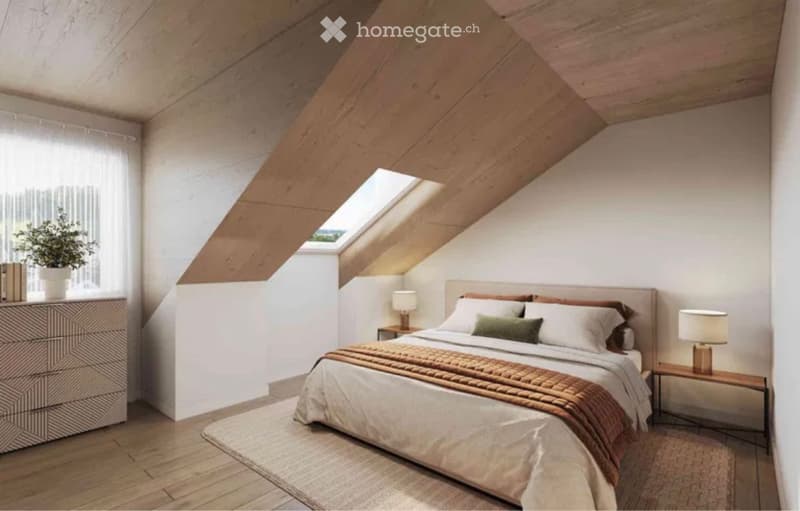 4.5 Dachzimmerwohnung Fischingen TG (2)