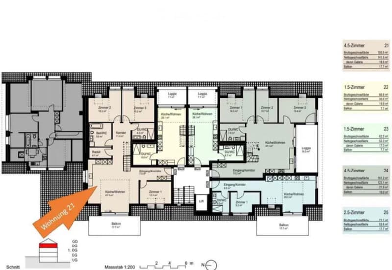 4.5 Dachzimmerwohnung Fischingen TG (3)