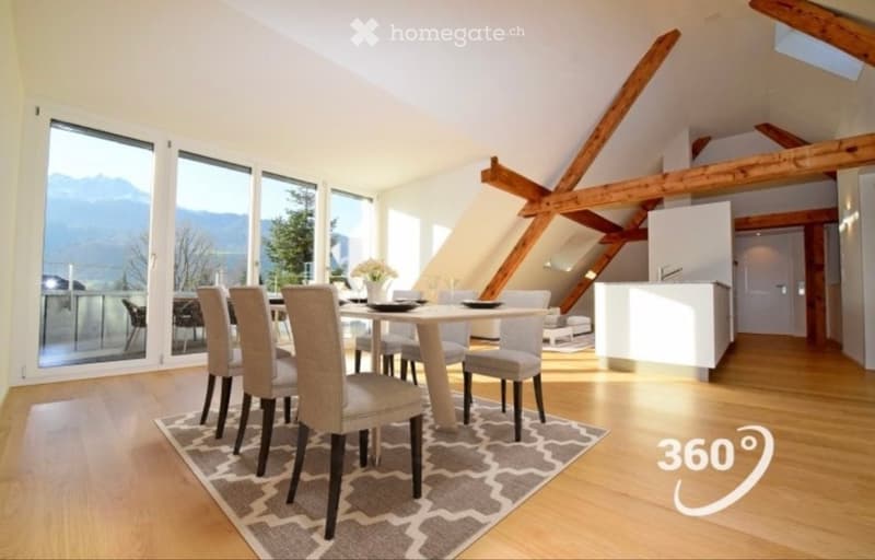 Wunderschöne Dachwohnung (1)