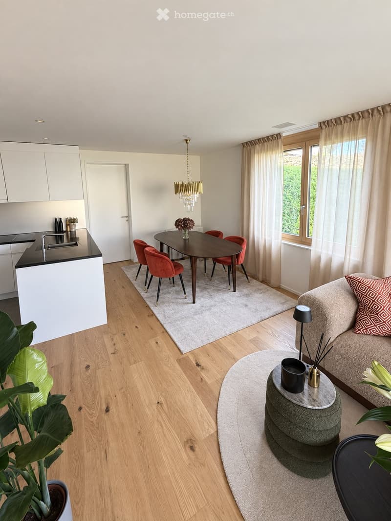 Neubau: Zeitlose Eleganz in Richterswil 2½ Zimmer (3)