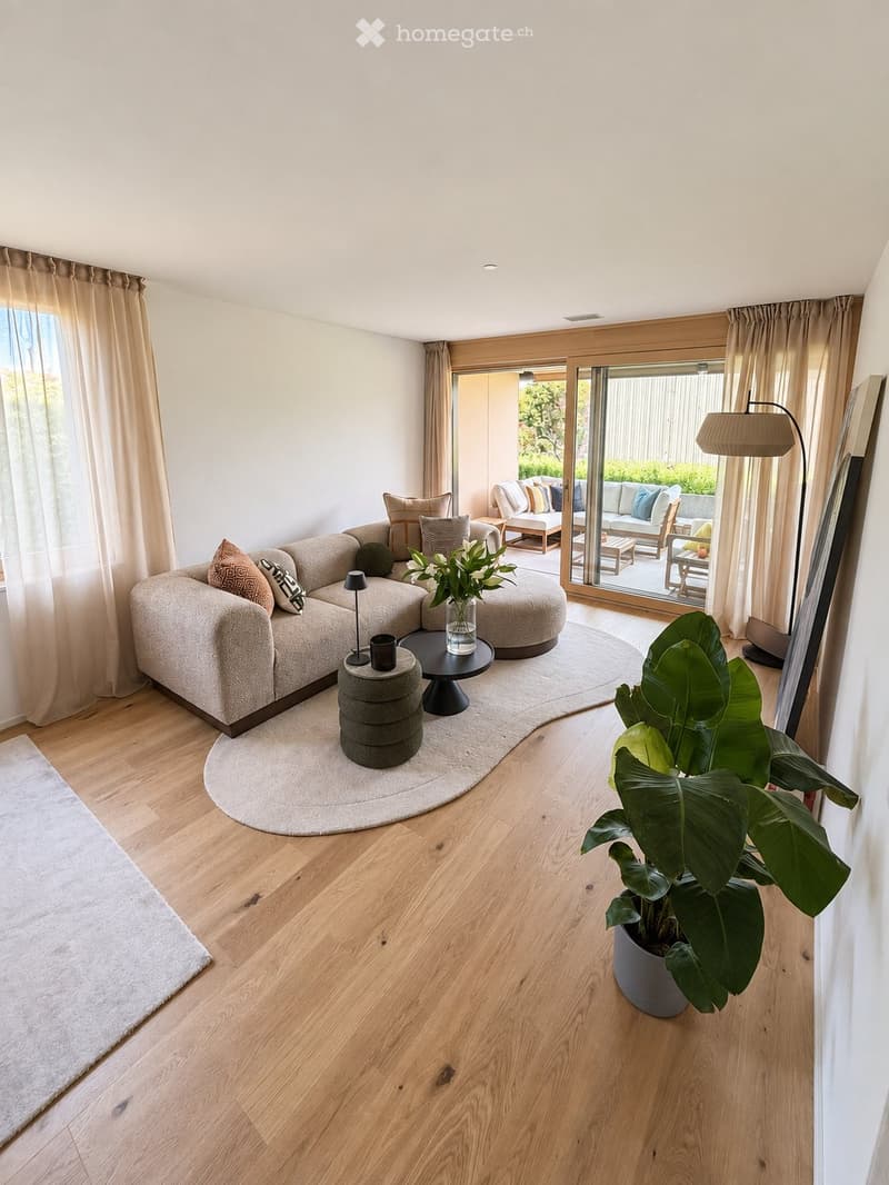 Neubau: Zeitlose Eleganz in Richterswil 2½ Zimmer (1)