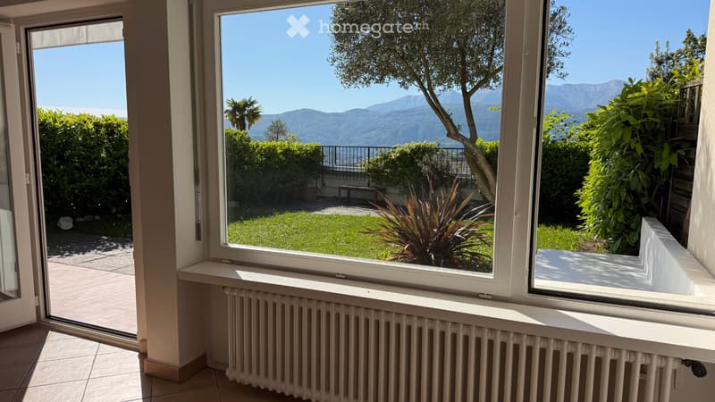 Appartamento ristrutturato Aldesago, 4 locali, con giardino (1)