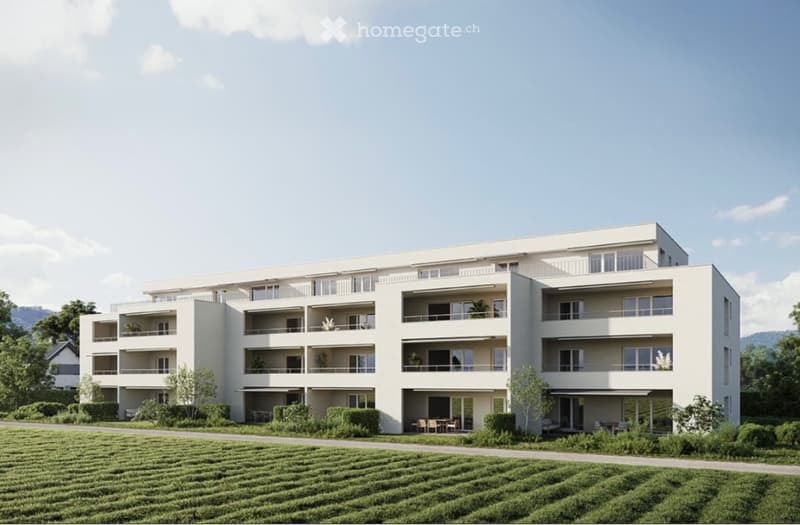 Neubauwohnung mit Ausblick auf die Alpen (4)
