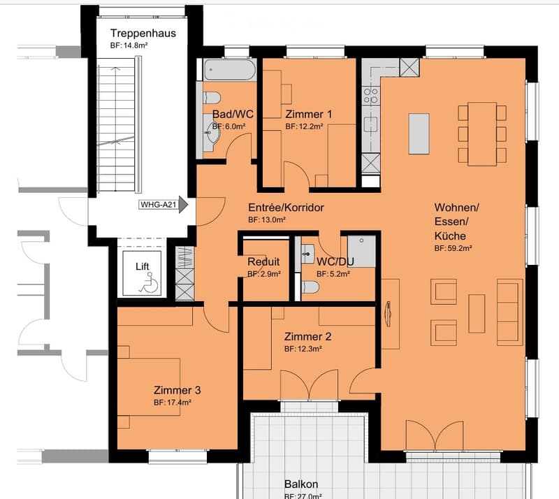 4 ½ Zimmer-Wohnung in Schötz mieten (5)