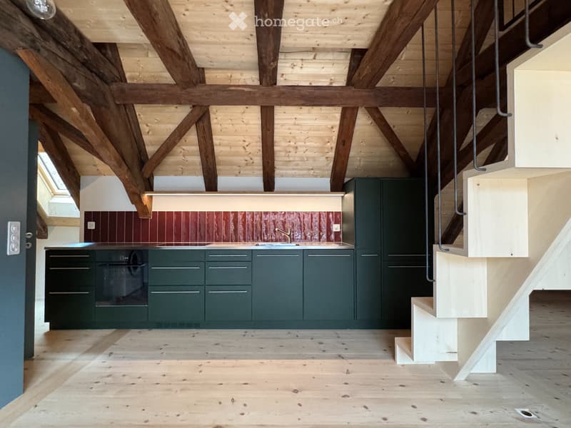Erstbezug Dachwohnung Loft mit Galerie (4)