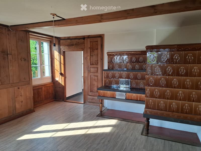 3.5 Zimmerwohnung in einem ehemaligen Bauernhaus (1)