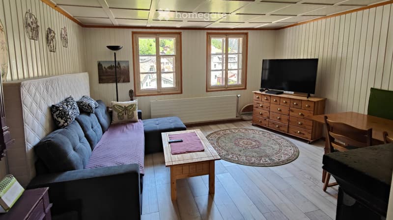 Ruhe und kein Dichtestress: 3-Zimmer-Wohnung in Göschenen (1)