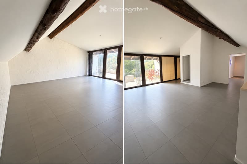 LUMINOSO APPARTAMENTO CON GRANDE BALCONE (1)