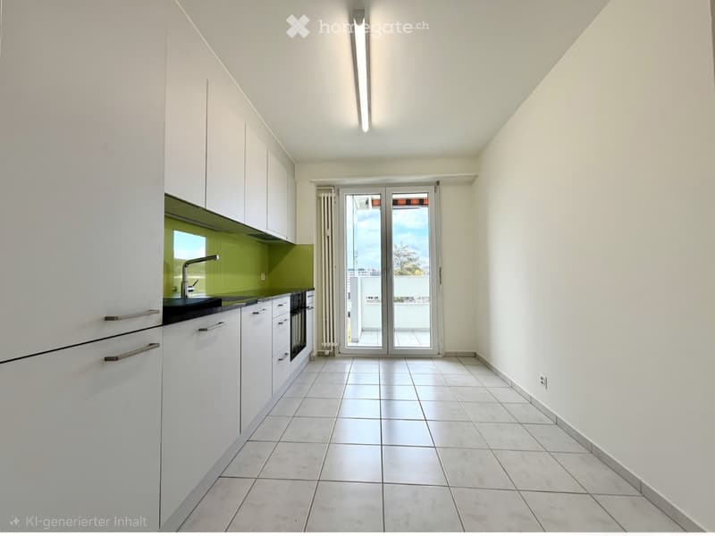 Per sofort 3.5 Z. Wohnung mit herrlicher Aussicht und Garage (2)