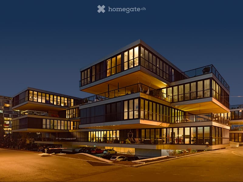 3.5 Zimmer Bern (Brünnen) - 73,7 m² + 37,3 m² Terrasse (1)