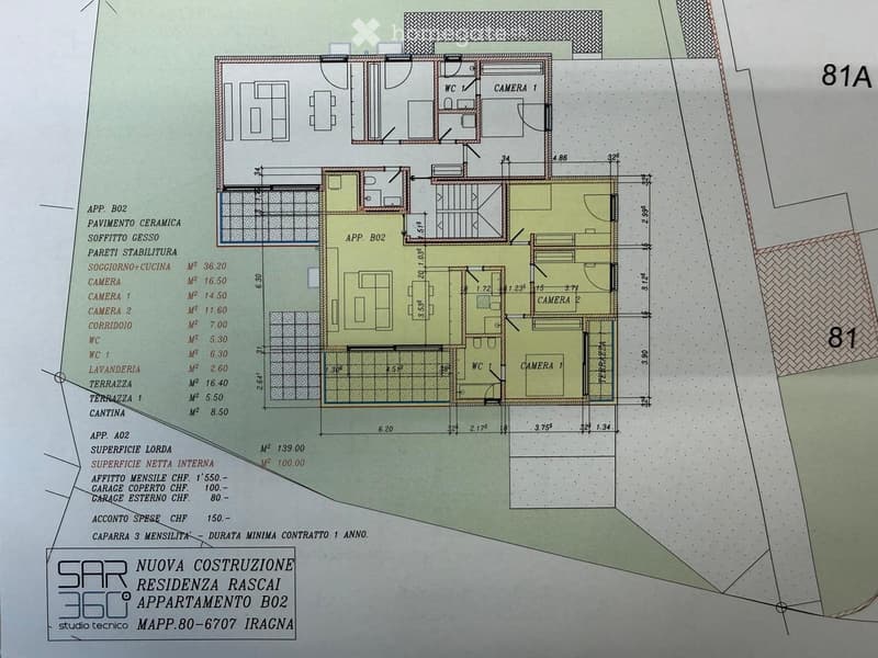 Iragna Riviera affitto appartamento 4.5 Locali (4)