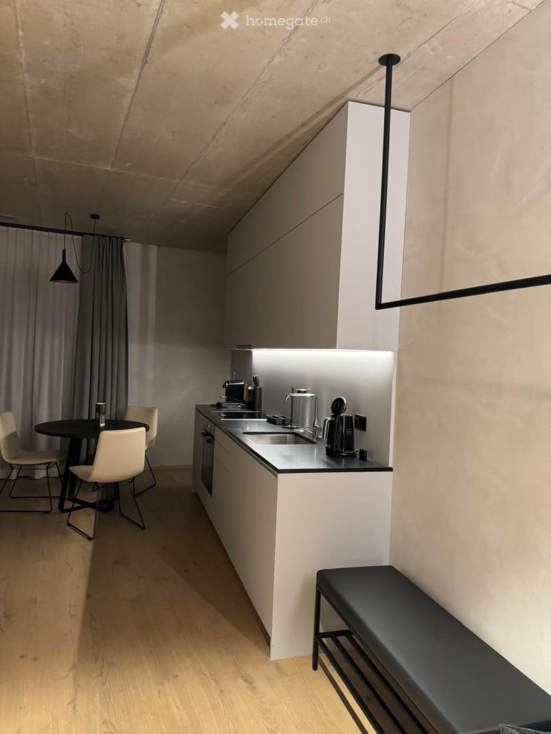 Luxusstudio mit Fitness und Sauna in Andermatt (1)