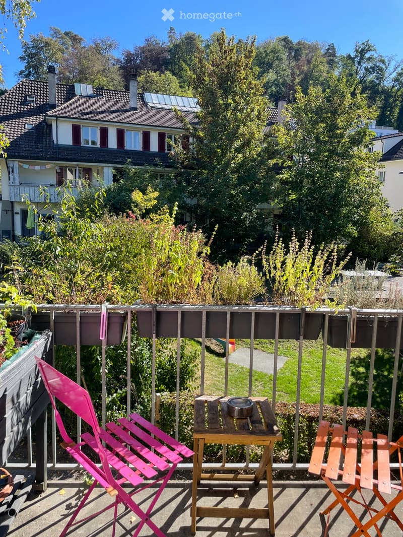 BEFRISTET: Möblierte 4.5-Zimmer-Maisonette mit Aareblick (4)
