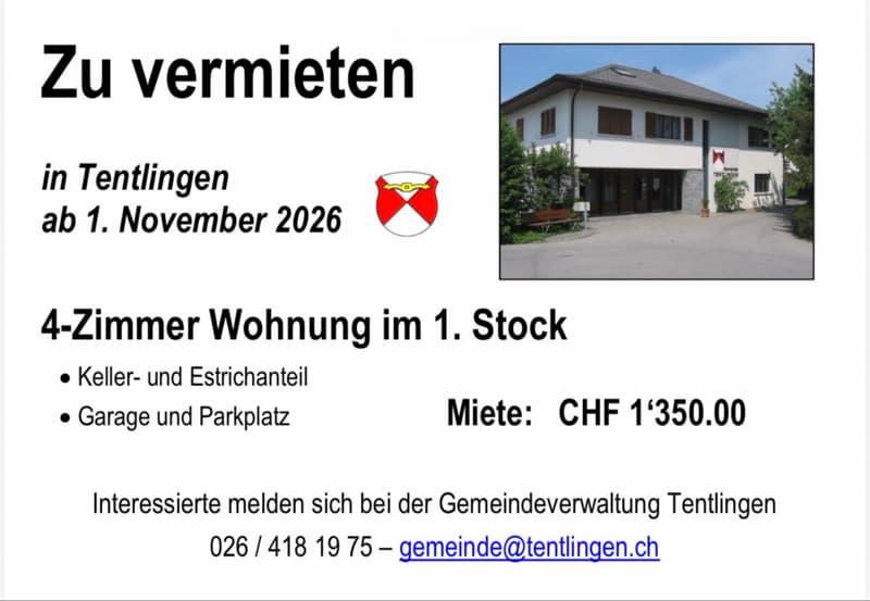 4-Zimmer-Wohnung in Tentlingen ab 1. November 2026 (1)