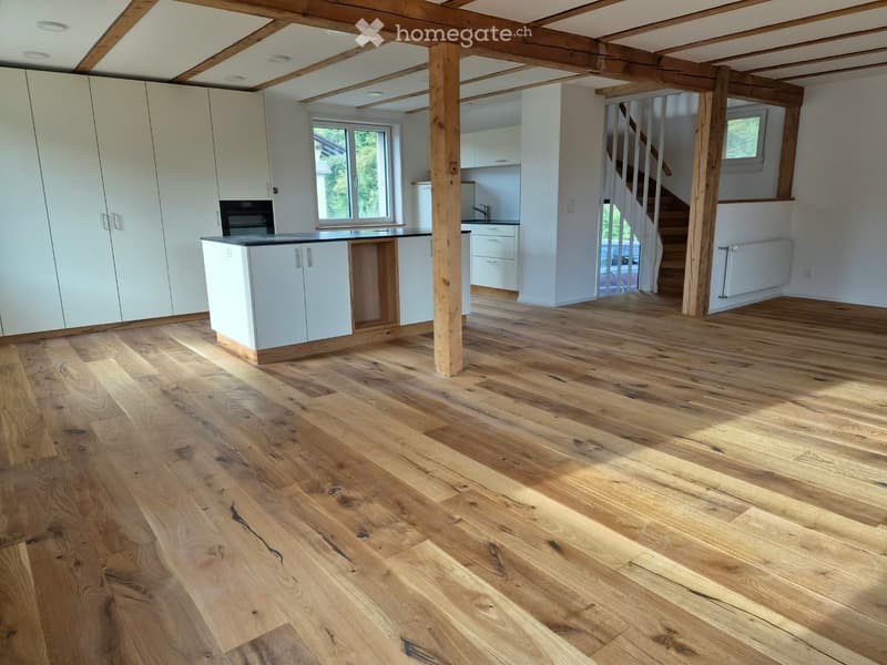 Modern saniertes Einfamilienhaus mit grossem Garten (1)