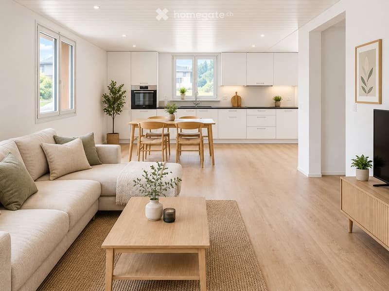 Erstbezug: 2.5-Zimmer-Wohnung mit Gartensitzplatz (2)
