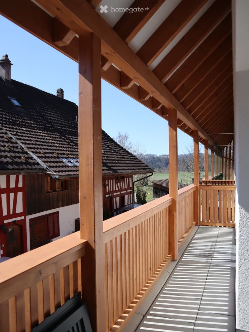 Neubau-Wohnung im Dorfkern - mit sehr schönem Balkon (5)