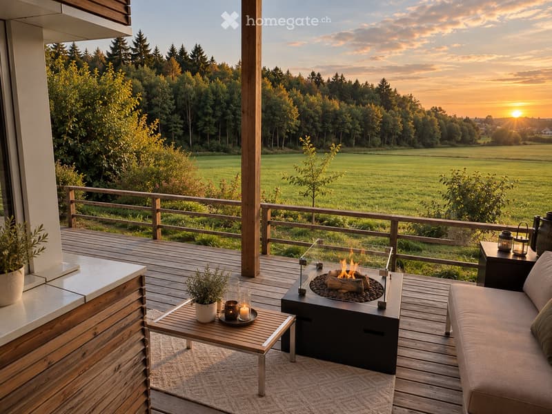 6.5-Zimmer-Doppelhaushälfte mit Garten in Münchenbuchsee (2)