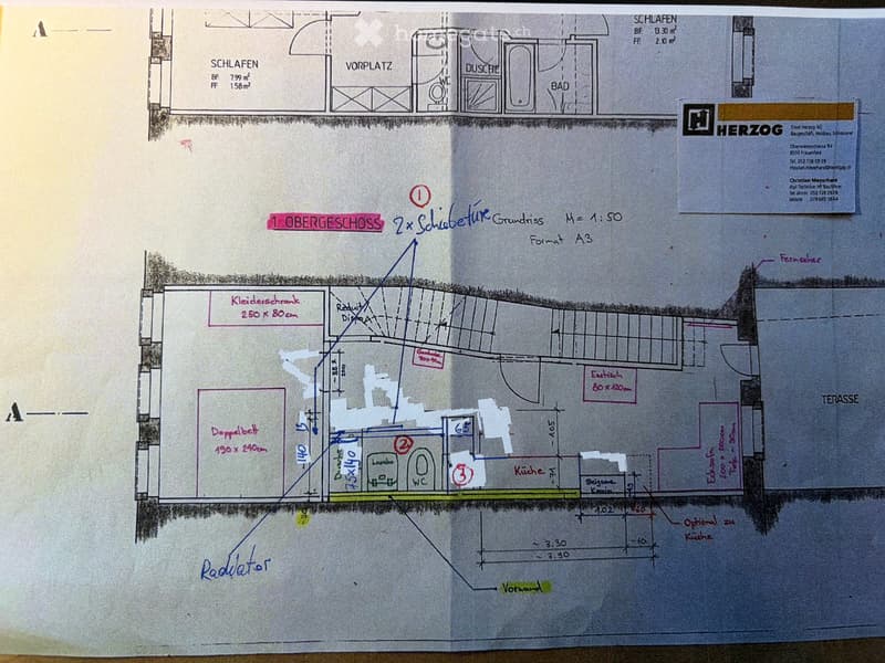2 ½ Zi mit grosser Terrasse  - Erstbezug nach Kernsanierung (2)