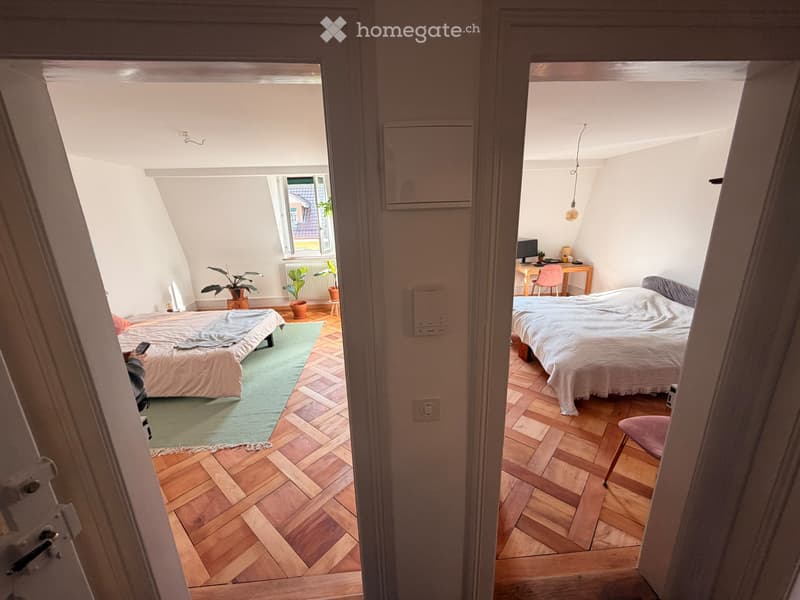 Kernsanierte 3.5 Zimmer Maisonette Wohnung in der Lorraine (5)