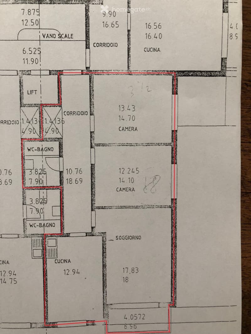Arbedo 3½ locali al 4 - lavatrice/asciugatrice privati (5)