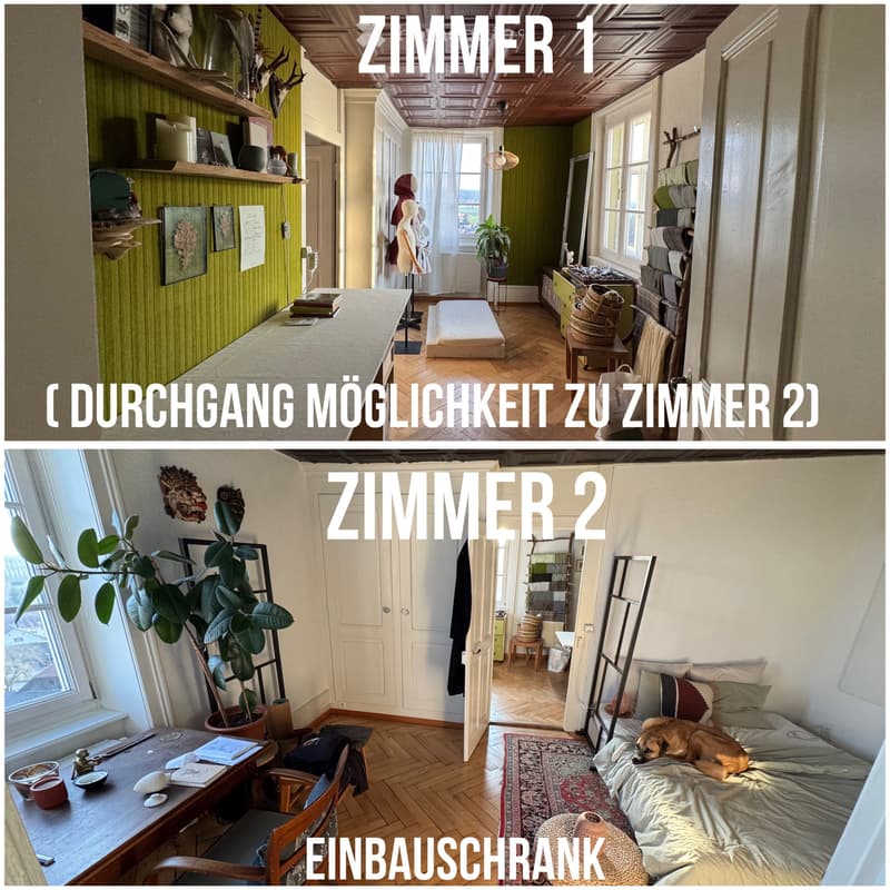 WG Zimmer Schlössli Dotzigen (2)