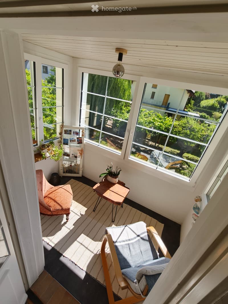 Befristet, möblierte 3.5-Zimmer-Oase in Lyss mit Garten (4)