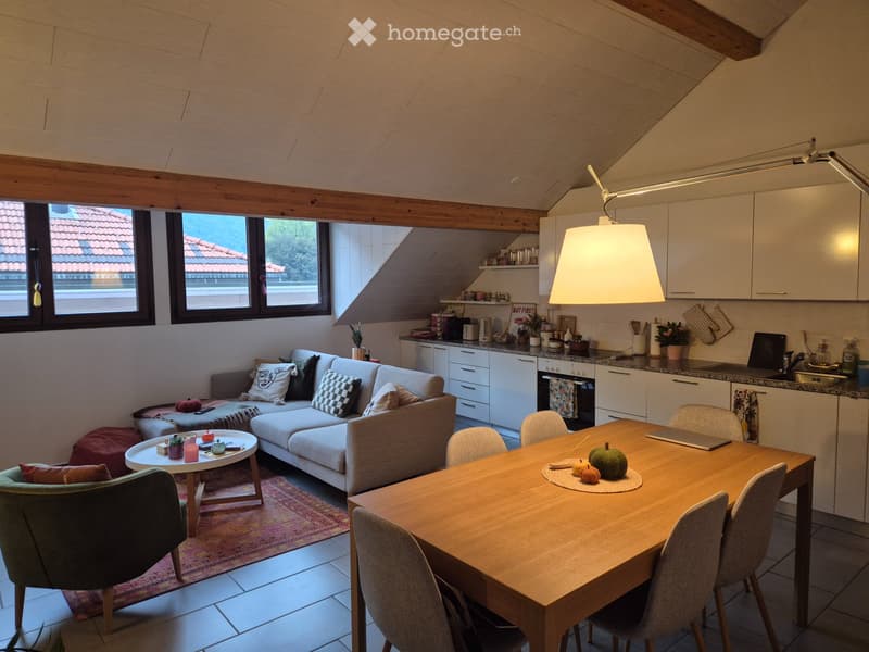 Affittasi 2.5 locali con soppalco in centro a Bellinzona (1)