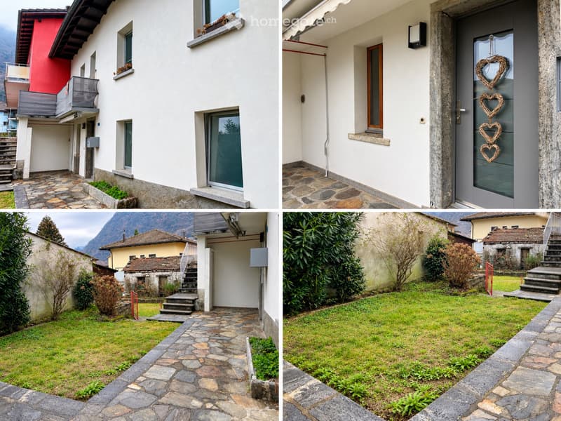 Appartamento a Lumino 1,5 locali giardino privato (2)