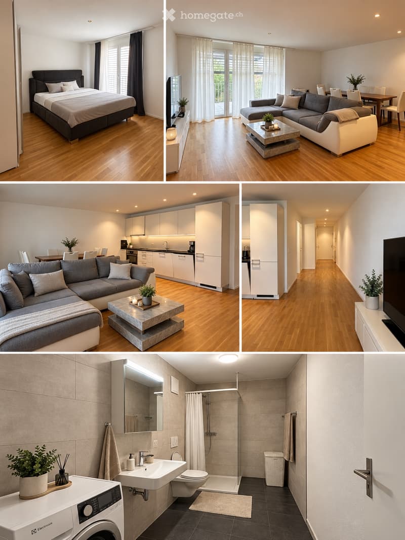 Schöne Neubau 2 1/2 Zimmer Wohnung in Grenchen mit Balkon (2)