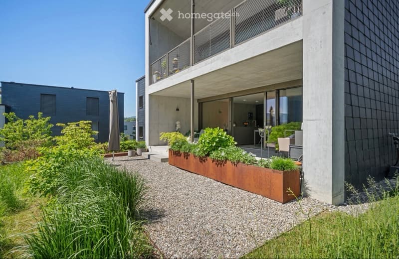 Hochwertige 3.5 Zi. Wohnung mit Garten,Terrasse,Garage,Klima (3)