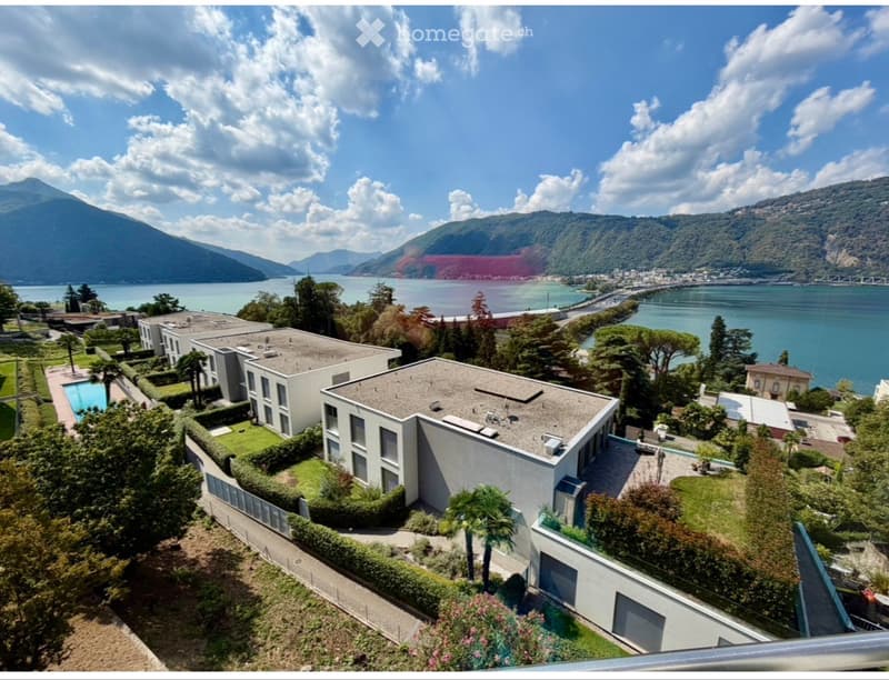 Bissone 3.5 locali+ 2 posti auto+ vista spettacolare lago (1)